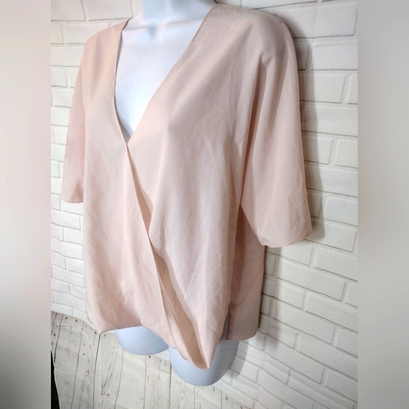 French Connection Baby Pink Blouse - Picture 3 of 10